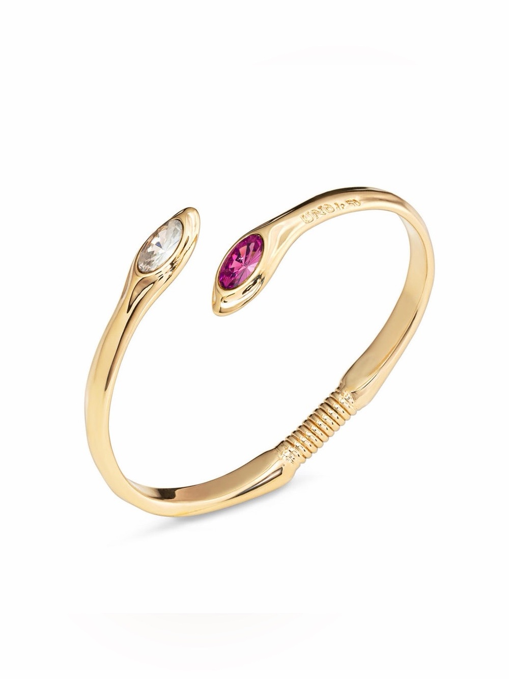 UNO de 50 Gold Spring Bracelet